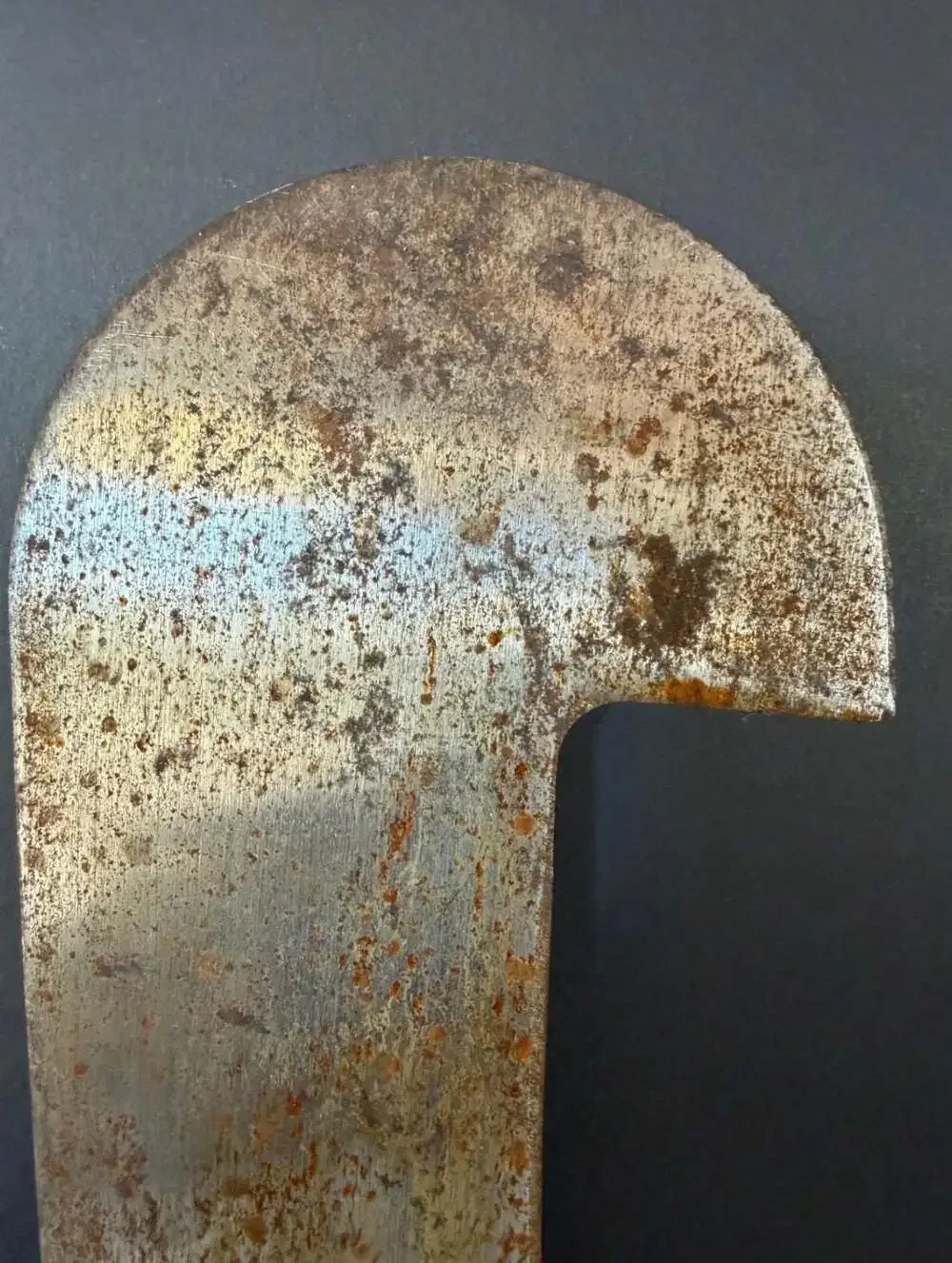 Vintage Heavy Duty Butcher's Machete / Lamb Splitter with Wood Handle